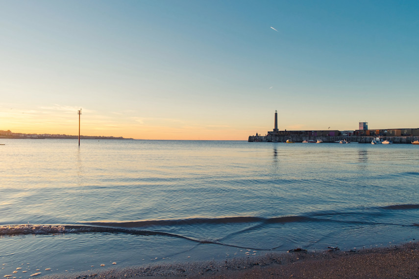 Soak up the atmosphere at Margate Harbour Arm