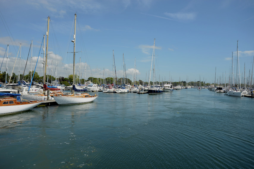 10. Chichester Marina to Dell Quay (figure-of-eight)