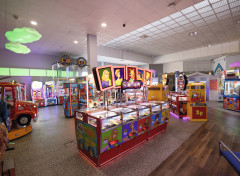 Cashless arcades at Perran Sands