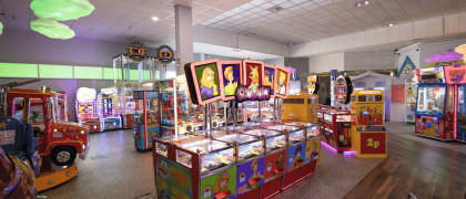 Cashless arcades at Perran Sands