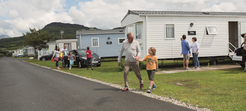 How does caravan part exchange work with Haven
