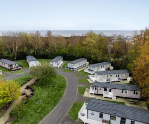 The Belfry holiday home area at Hopton.