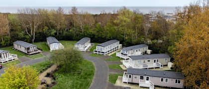 The Belfry holiday home area at Hopton.