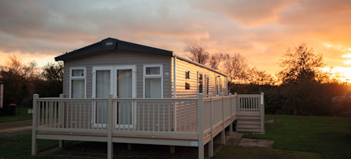 Ash Court caravan development at Cleethorpes Beach