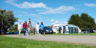 Touring and Camping at Golden Sands