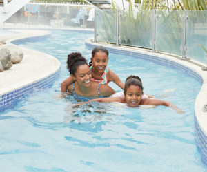 Lazy river at Weymouth Bay