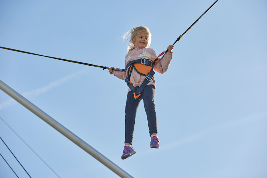 8. Bungee Trampoline