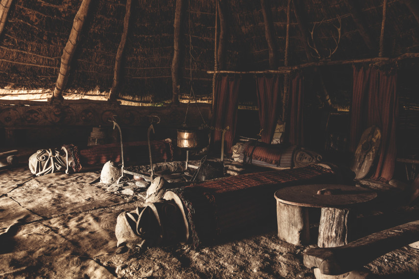 Castell Henllys Iron Age Village, Meline