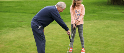 The 9-hole golf course at Church Farm