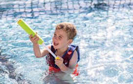 Indoor pool at Littlesea