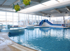 Indoor pool at Haggerston Castle