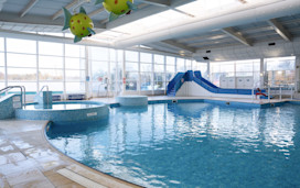 Indoor pool at Haggerston Castle