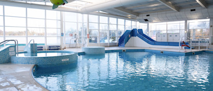 Indoor pool at Haggerston Castle