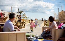 Coast House terrace at Seashore