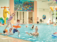 The indoor pool at Lakeland