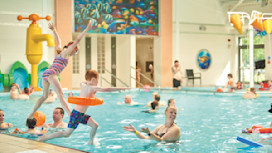 The indoor pool at Lakeland