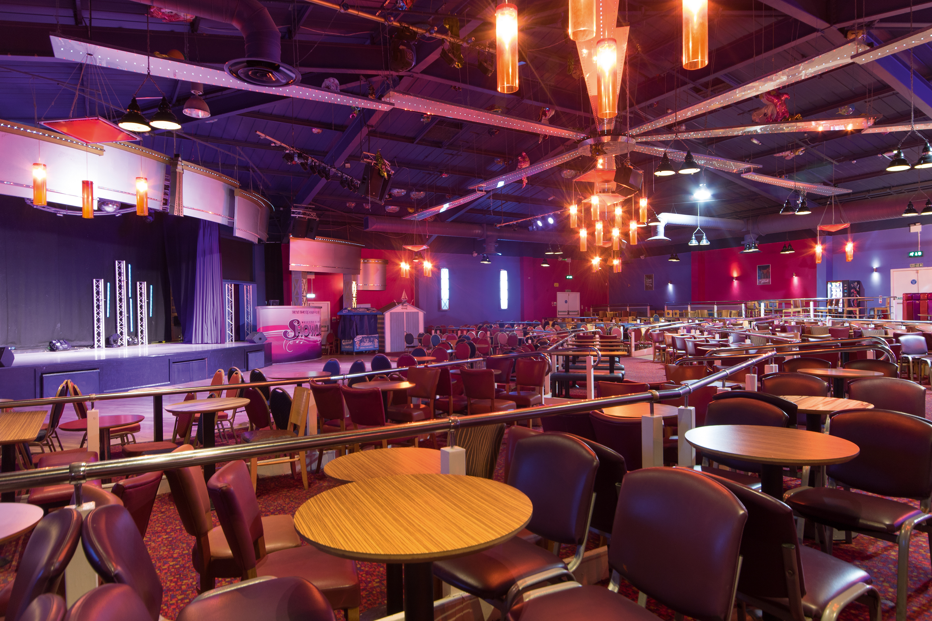 Updated entertainment venue