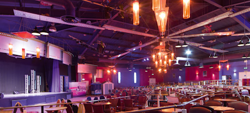 Updated entertainment venue