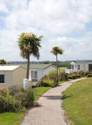 The beautiful setting at Combe Haven