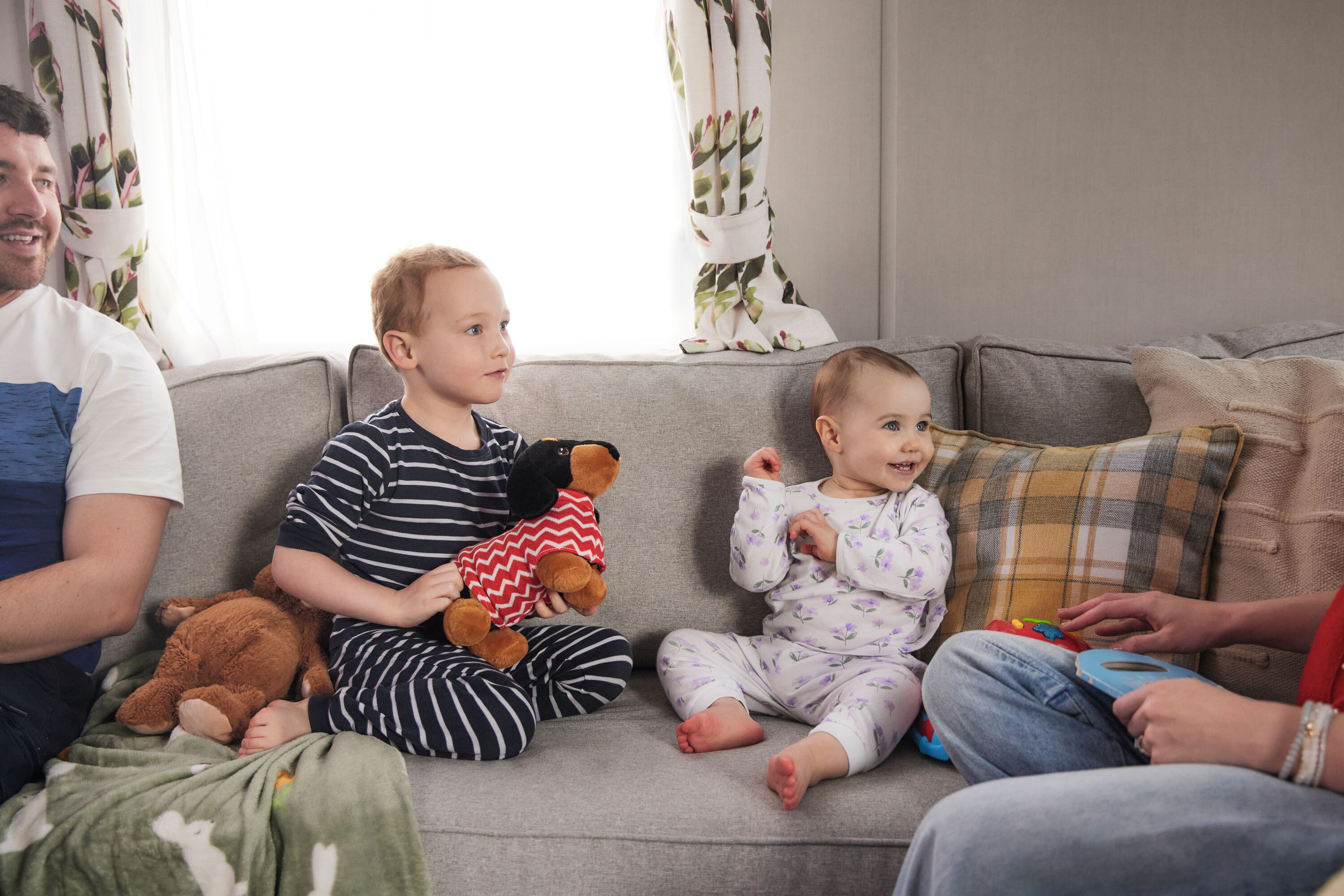 Little ones will love their caravan holiday with Haven.