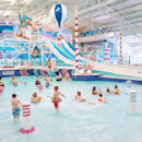 Indoor heated pool at Hafan y Mor