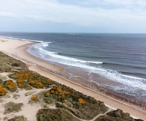 The beach at Caister-on-Sea