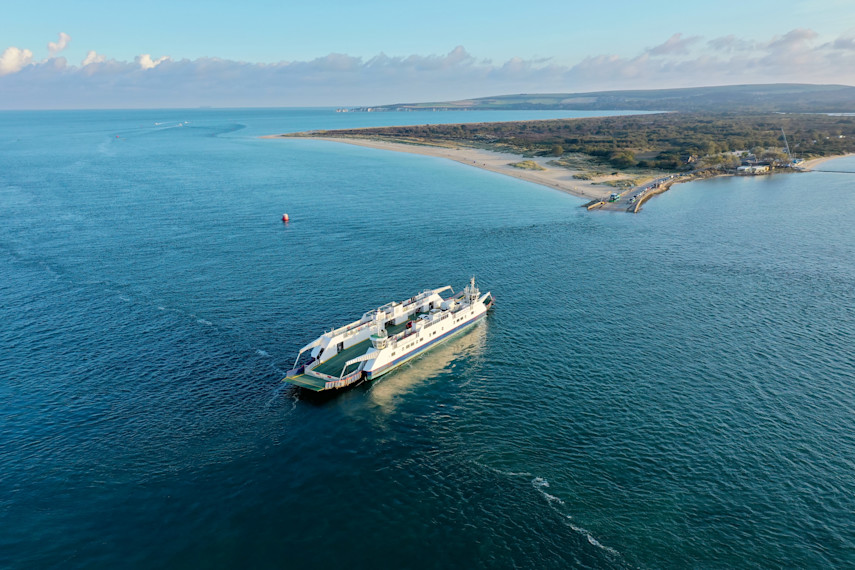 6. Take the ferry between Sandbanks and Studland