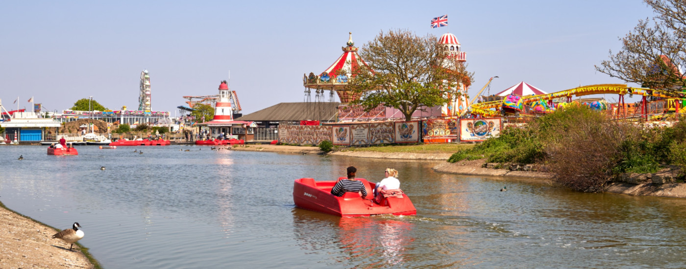 Skegness' boating lake is popular with wildlife and visitors to Skegness, looking for a tranquil hour or two on or by the water