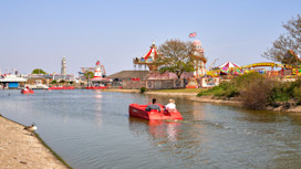 Skegness' boating lake is popular with wildlife and visitors to Skegness, looking for a tranquil hour or two on or by the water