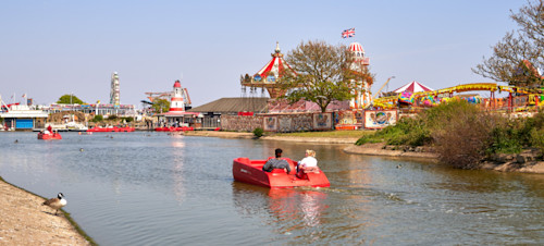 Skegness' boating lake is popular with wildlife and visitors to Skegness, looking for a tranquil hour or two on or by the water