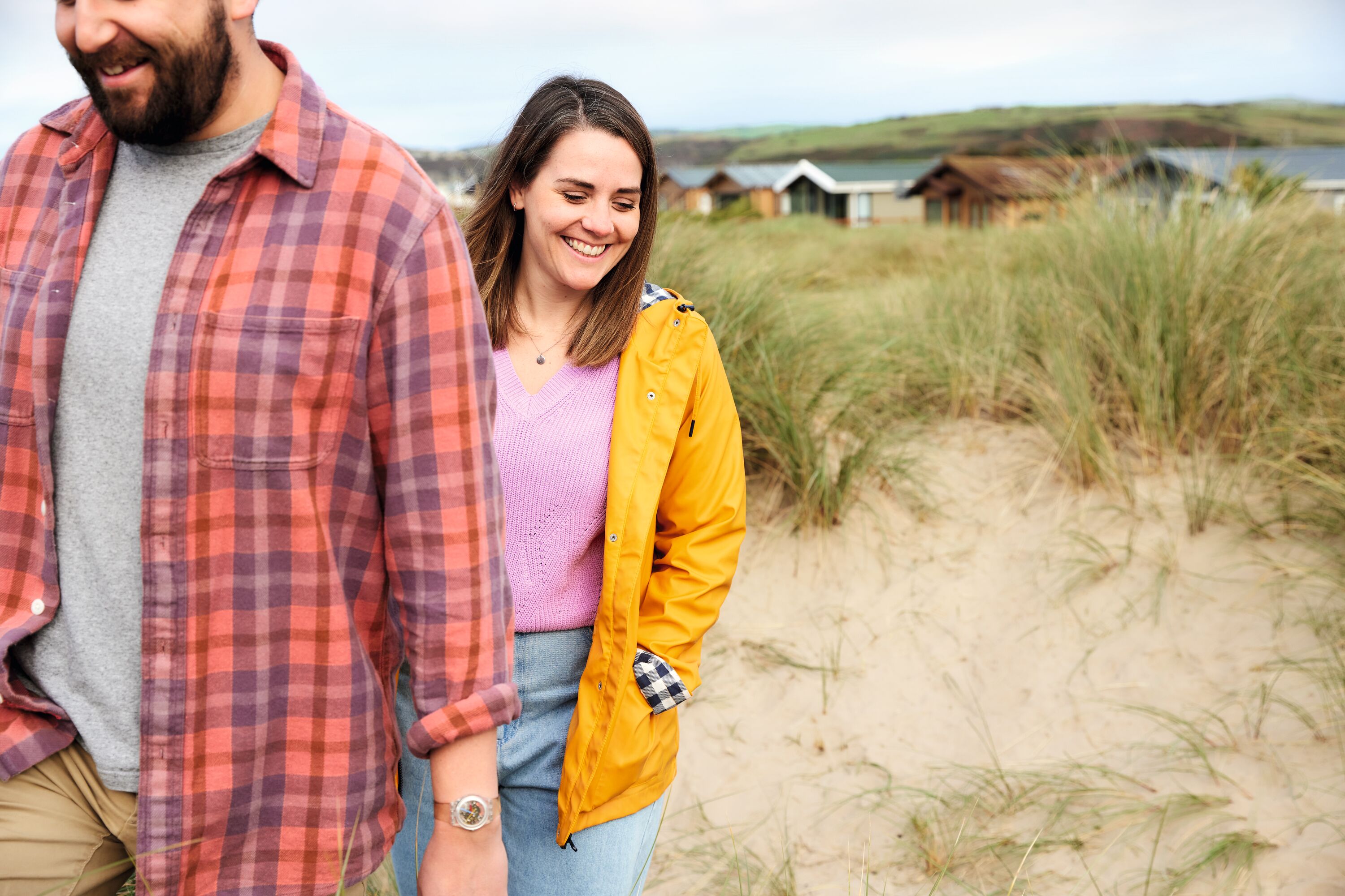 Dune walks at Greenacres in North Wales