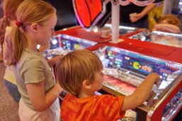 Enjoy the arcade at Skegness Holiday Park