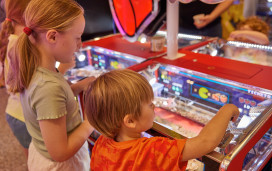 Enjoy the arcade at Skegness Holiday Park