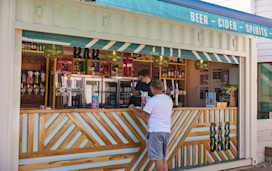 Outdoor Box Bar at Caister-on-Sea