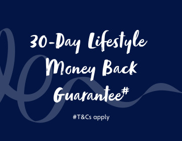 30-Day Lifestyle Money Back Guarantee 