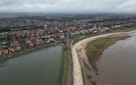 Lytham St Annes from above