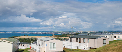 Views of Isle of Arran at Craig Tara