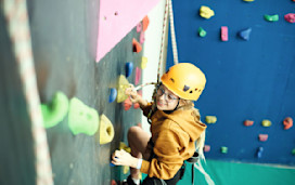 Indoor climbing wall