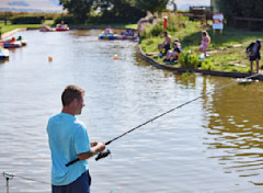 Fishing pond at Blue Dolphin