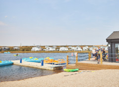 The Boathouse building at Thornwick Bay