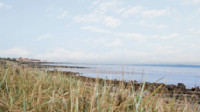 The coast stretching to Port Seton