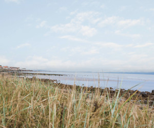 The coast stretching to Port Seton
