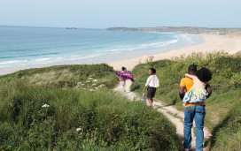 Beach walks at Riviere Sands