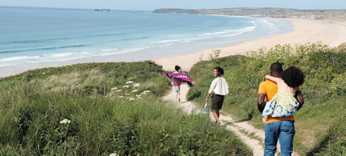 Beach walks at Riviere Sands