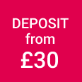 Book with £30 deposit
