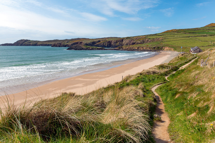 Whitesands Beach, near St Davids, Pembrokeshire 