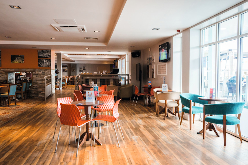 3. Eat, play and relax in the indoor complex