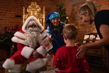 Santa has landed at Haven and can't wait to meet you all! Book to meet Santa in The Santa Experience.