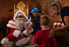 Santa has landed at Haven and can't wait to meet you all! Book to meet Santa in The Santa Experience.