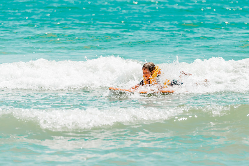 Try your hand at water sports